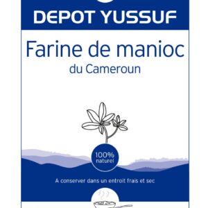 Farine de manioc nyom enterprises 500g