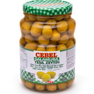 Cebel Yeşil Zeytin Salamura 900g