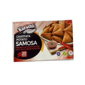 karachi delight chatpata potato samosa 20pcs