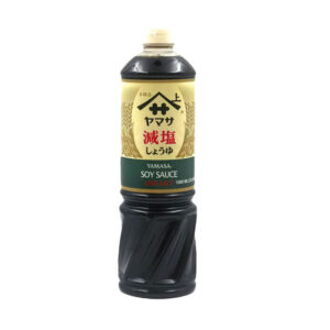 Yamasa Low Sodium Soy Sauce, Reduced Salt Japanese Shoyu | 34 Fluid Ounce | Preservative Free