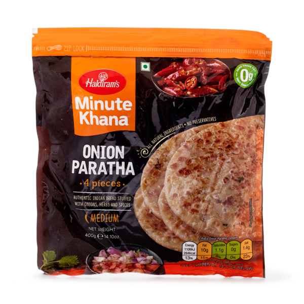 Haldirams Onion Paratha 400 g