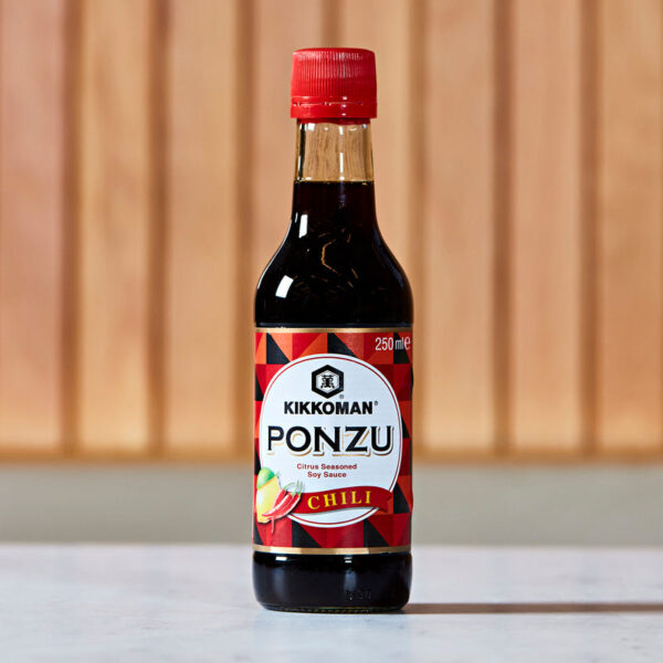 KIKKOMAN PONZU CITRUS SOY SAUCE - LEMON AND CHILLI, 250 ML