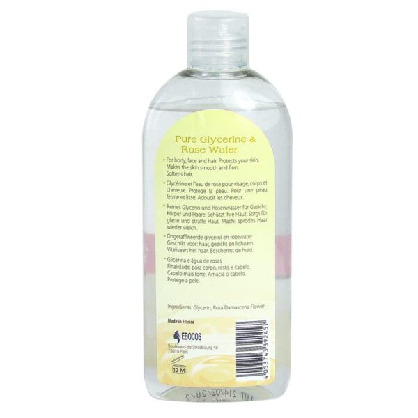 Morimax Virgin 100% Pure Glycerine & Rose Water 250 ml - Image 2