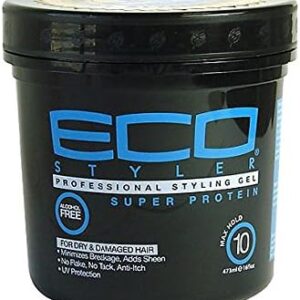 Eco Styler Styling Gel 236 ml Super Protein Jar Black