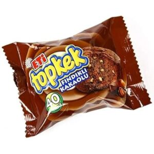 Eti Topkek With Hazelnut And Cocoa Small Cake 1.2 OZ 35 gram- Pack of 48
