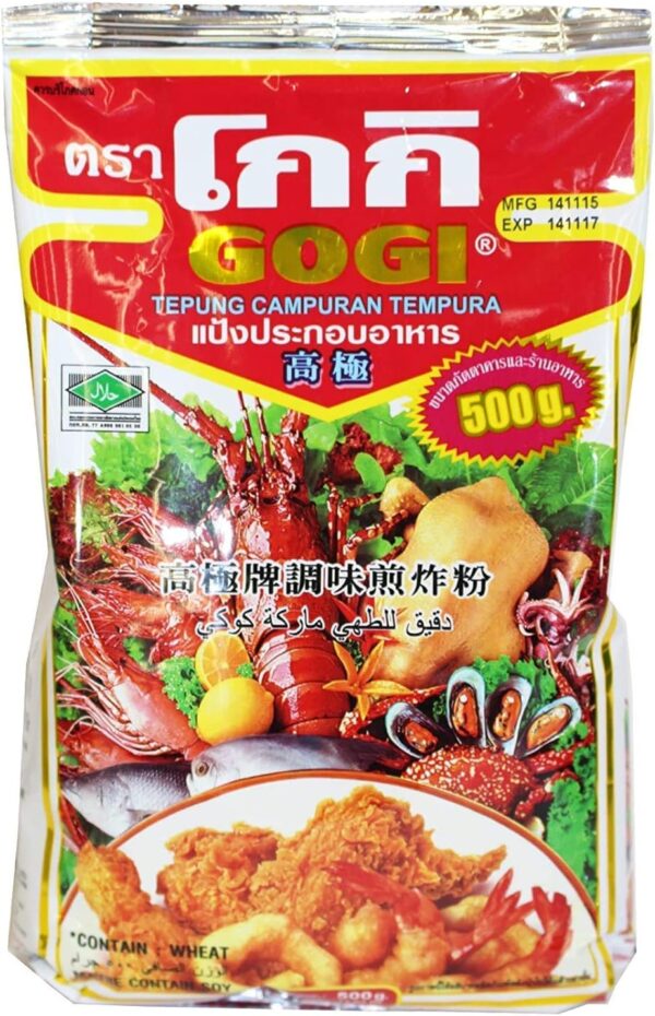 Gogi Farine de tempura de campuran thaï Tepung 500 g