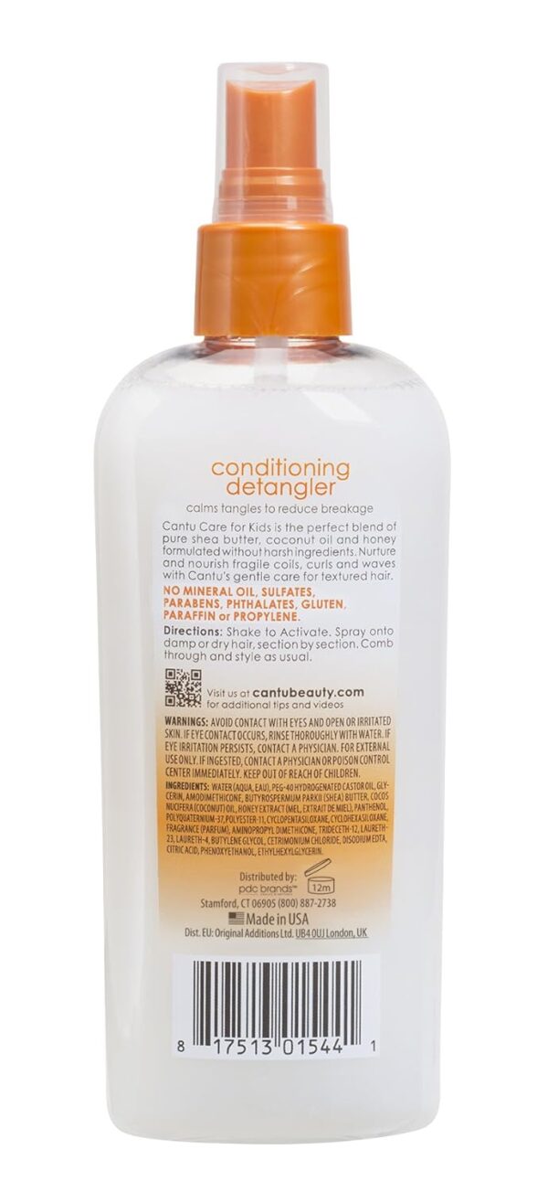 Cantu Conditioning Detangler for Kids, Shea Butter 177 ml - Image 2