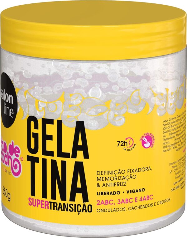 Gelatina #todecacho Mais Definição Transição Capilar, 550g - Image 2