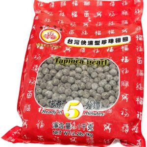 WuFuYuan Tapioca Pearl Black, 1000 g
