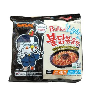 Samyang Hot Chicken Buldak Light Korean Fire Noodles 5x110g