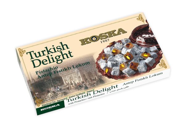 Turkish Delight with Pistachio (Koska) 500g
