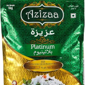 Azizaa Platinum Basmati Rice, 5 Kg