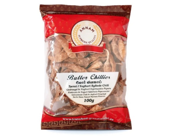 ANNAM BUTTER CHILLIES 100G