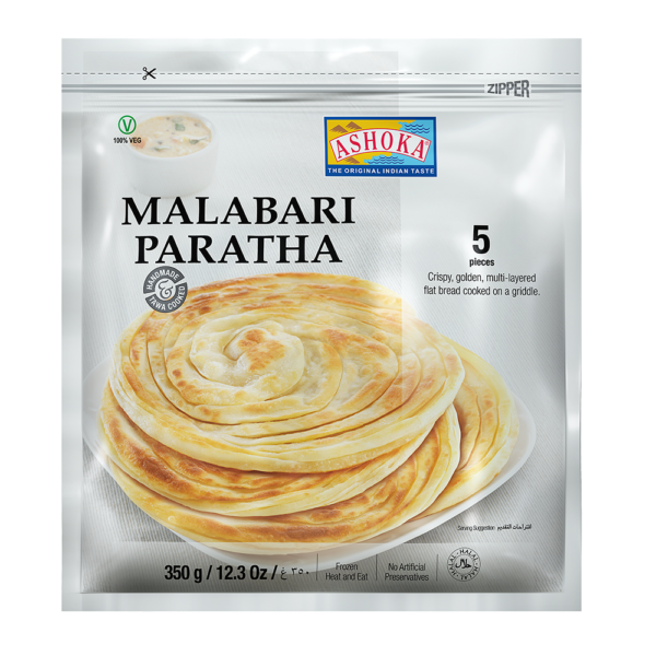 ASHOKA FRZ PARATHA MALABARI, 350g (5Pc)