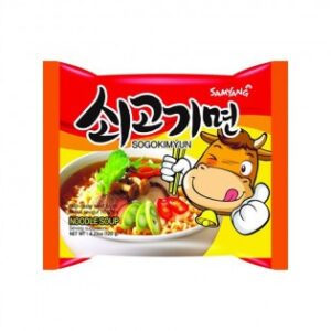 SamYang, Instant Sogokimyun Ramen Beef, 120g.