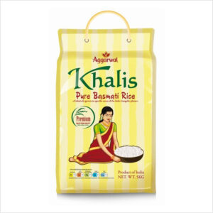 Aggarwal Khalis Indian Basmati rice 1Kg