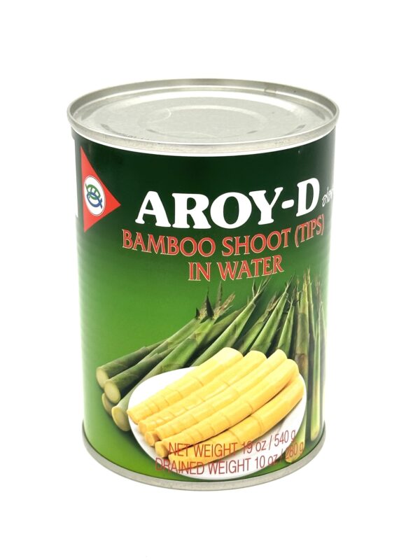Aroy-D Bamboo Shoot Tips In Water (Strips) 540g