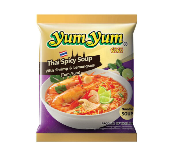 YUM YUM Thai Spicy Soup With Shrimp & Lemongrass (Tom Yum) (100 gr)