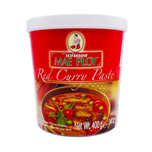 RED CURRY PASTE 400G TUB BY MAE PLOY