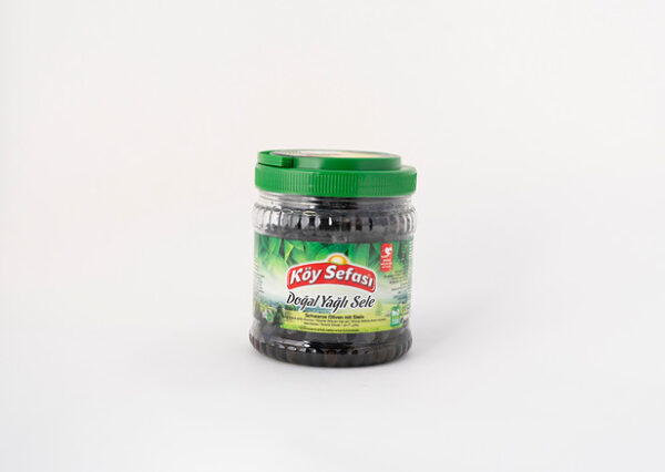 KÖY Sefasi Dogal Yagli Sele Siyah Zeytin 700g