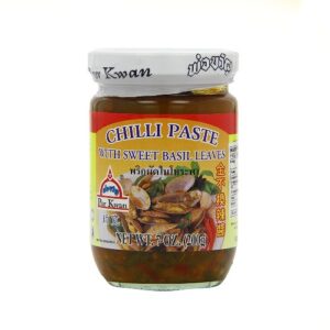 Por Kwan Thai Chili Paste with Sweet Basil Leaves 200G