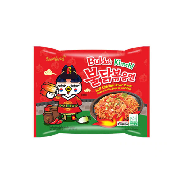 SAMYANG Buldak Kimchi Hot Chicken Ramen (135 gr)