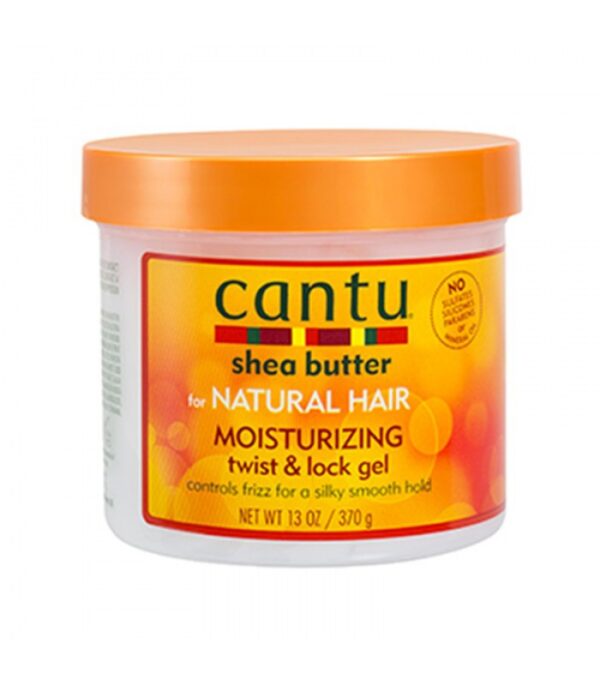 Cantu Shea Butter For Natural Hair Moisturising Twist & Lock Gel 370g