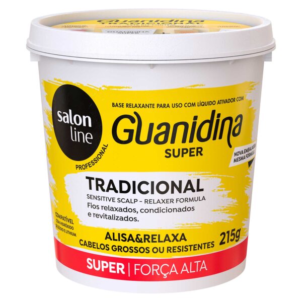 Super Strong Traditional Guanidine Alisa and Relax Salon Line 215gr