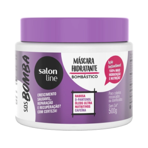 Máscara Hidratante s. O. S Bomba Bombástico Salon Line 500gr