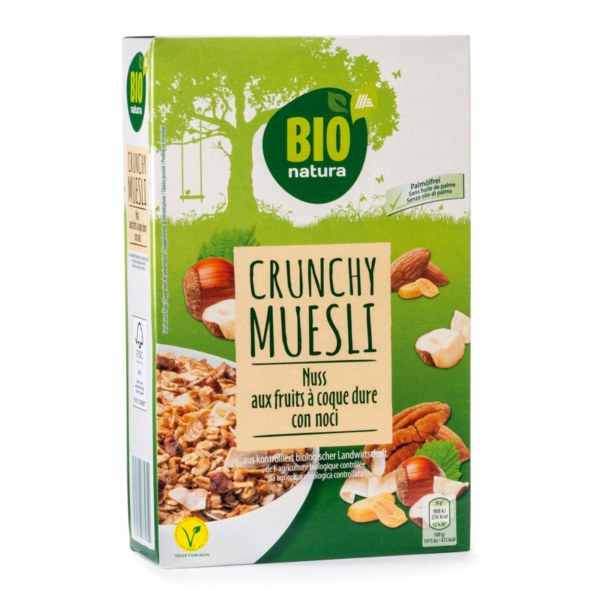 BIO NATURA BIO-Müsli, Nüsse