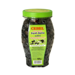 Cebel Siyah Zeytin İri Taneli 1.5 kg