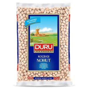 Duru Yerli Koçbaşı Nohut (8 mm) 1 kg 
 | Duru Domestic Ram Head Chickpea (8 mm) 1 kg