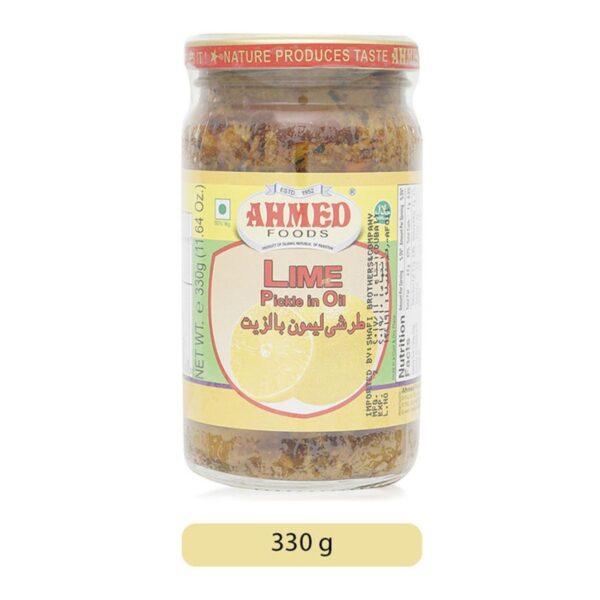 Ahmed Foods Lime Pickle in Oil, 330 g