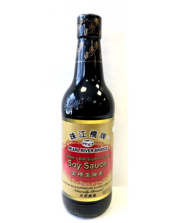 PEARL RIVER BRIDGE GOLD LABEL LIGHT SOYA SAUCE - 500ml