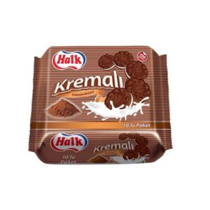 HALK KREMALI BISKUVI KAKAOLU 1050G