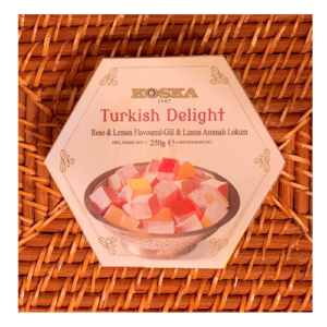Koska Turkish Delight Rose Lemon Flavoured 250g