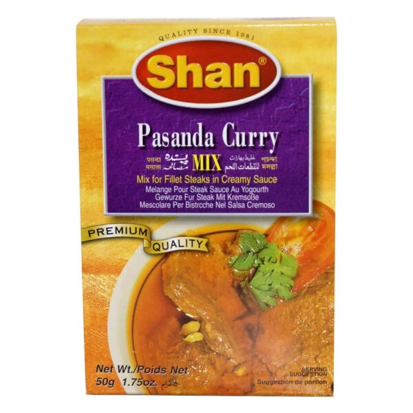 SHAN PASANDA CURRY 50G