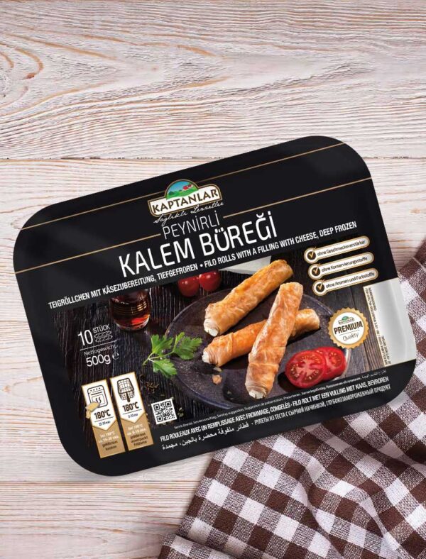 Mizithra ve beyaz peynirli kalem böreği