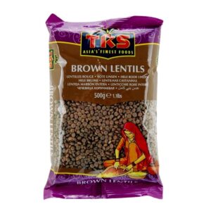 TRS Whole Brown Lentils (Malika/Masoor) - 500g