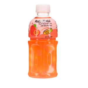 Buy Mogu Mogu Peach Flavoured Drink with NATA De Coco 320ml