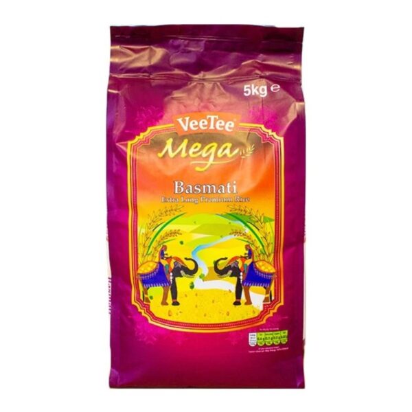 VEETEE mega basmati rice 5kg