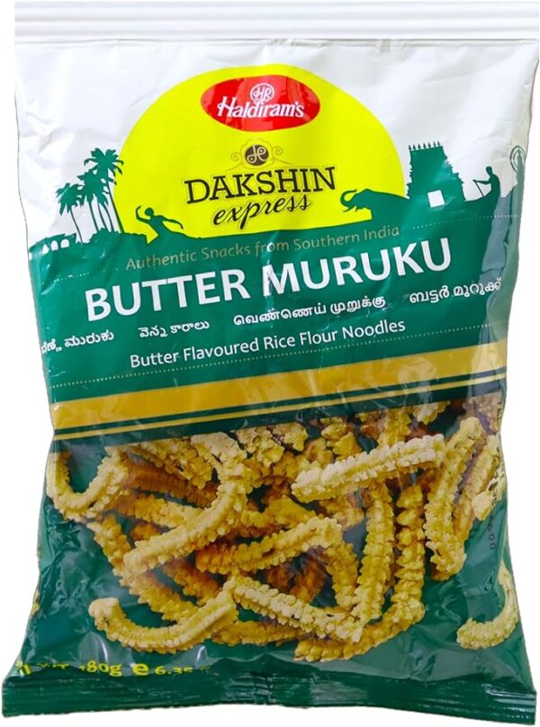 Haldirams Dakshin Express Butter MurUKku - 180 Gms