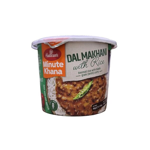 Haldirams Instant Bowl Dal Makhani With Rice, 90 Gm