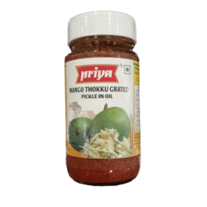 Priya Mango Thokku (Grated) Pickle in Oil 300g