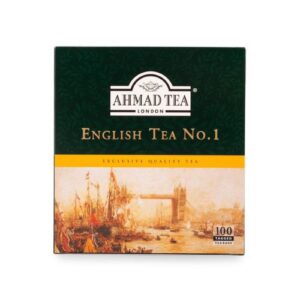 Ahmad Tea No.1 English Tea - 100 Tagged Teabags