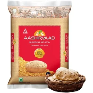 Aashirvaad Atta - Whole Wheat, 5 KG