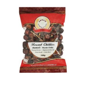 Annam Dried Red Chillies Round (100g)