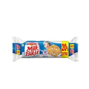 Britannia Milk Bikis Milk Cream Biscuits 120G