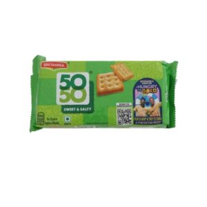Britannia 50-50 Sweet & Salty Biscuits 62.8gm
