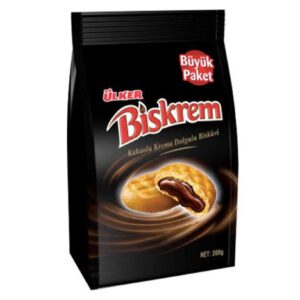 Ulker Biskrem Duo Cookies with Cocoa Cream Fiiling 185g